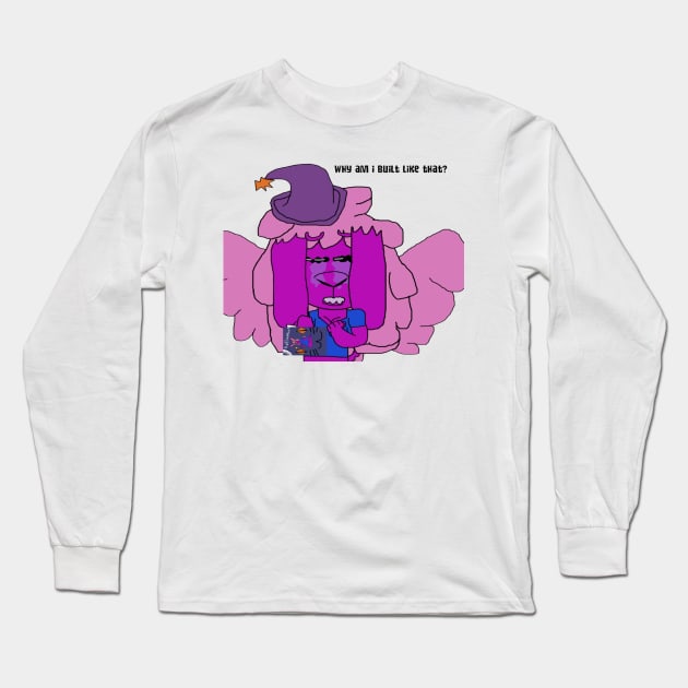 Kokoro crying from cringe Long Sleeve T-Shirt by Toon Adventures